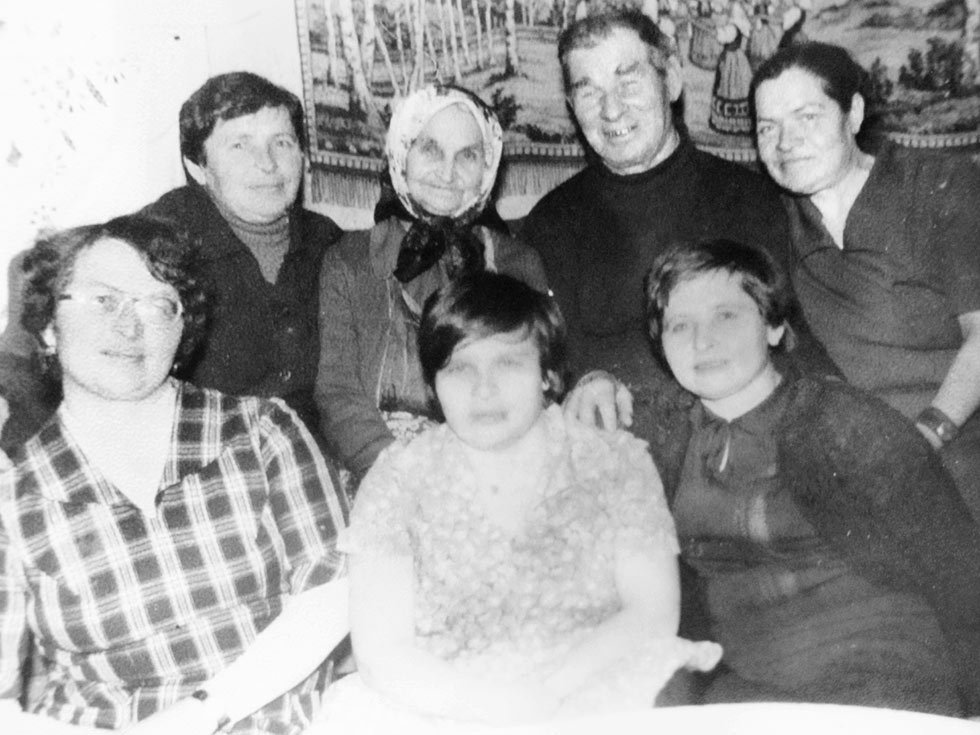 Евдокия Николаевна Панкратова и ее семья