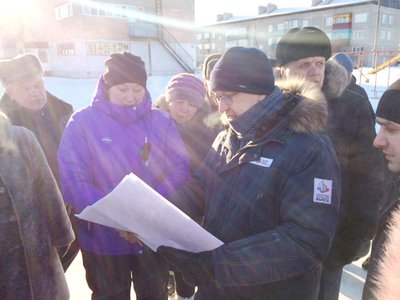 Представители власти встретились с жителями микрорайона Совхозный в р.п. Шиморское