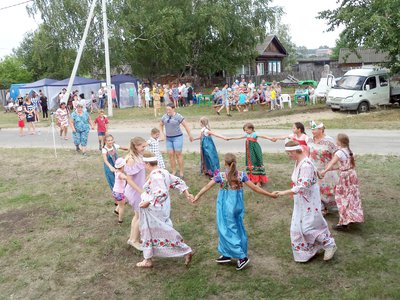 В Нижней Верее 28 июля прошёл двойной праздник: День села и фестиваль «Сладка ягода» (Выкса, 2018 г.)