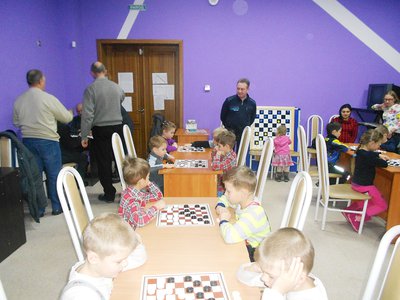 Турнир по русским шашкам среди детей 2009 г.р. и младше