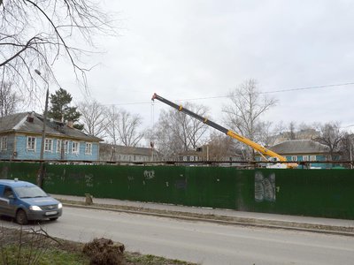 Застройщик ООО УСК «Орион» уже приступил к строительству дома на улице Симы Битковой (Выкса, 2021 г.)