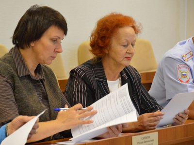Заседание комиссии по делам несовершеннолетних (Выкса, 2017 г.)