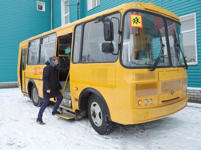 Выксунская школа №10 получила новый ПАЗ для перевозки детей