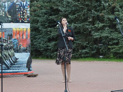 Вахта Памяти на площади Октябрьской революции