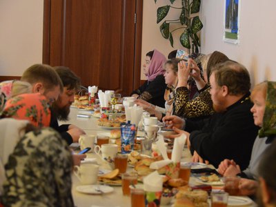 Пресс-служба Выксунской епархии организовала встречу архиерея с  журналистами, представителями общественных организаций (Выкса, 2019 г.)