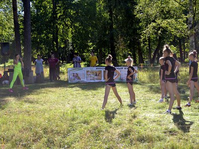 В Выксе 11 августа состоялся фитнес-марафон «Территория движения»
