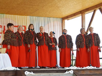 На «Красную горницу» в Верхнюю Верею приехали настоящие казаки