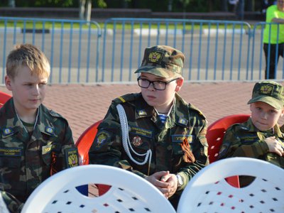 В Выксе прошёл военный парад