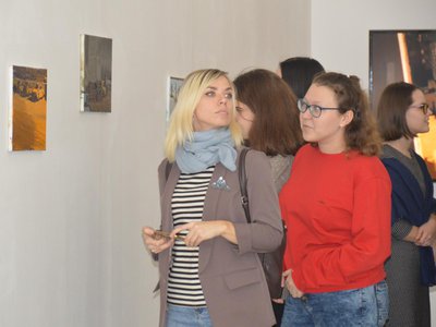 Открытие выставок Юрая Флорека и Ирины Затуловской в музее истории АО «ВМЗ» (Выкса, 2018 г.)