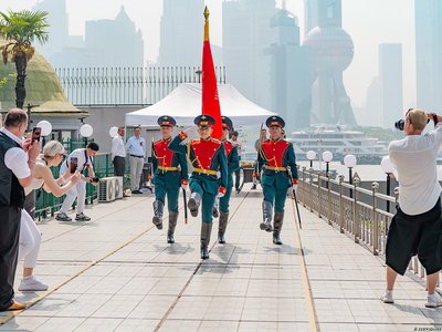 В рядах «Бессмертного полка» в Шанхае шли выксунцы