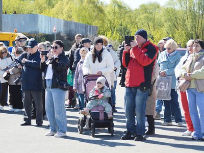 Первый теплоход пришвартовался  к новой пристани