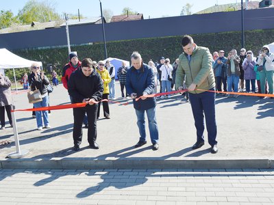 Первый теплоход пришвартовался  к новой пристани