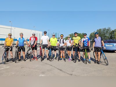 Девять выксунцев преодолели 200 км на велосипедах