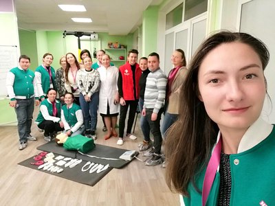 Выксунский волонтёр стажируется в Красноярске
