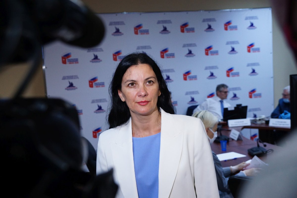 Татьяна Гриневич: «Голосование проходит корректно и спокойно»