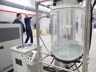 Глеб Никитин открыл производство наномодифицированных полимеров в Дзержинске (2020 г.)