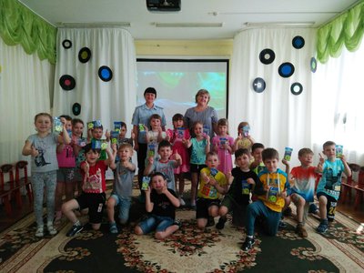 Сотрудники отдела ГИБДД провели игровое занятие «Соблюдайте ПДД» для воспитанников детского сада «Вишенка»