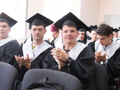 Торжественная церемония вручения дипломов выпускникам 2018 года в Выксунском филиале НИТУ «МИСиС» (Выкса, 2018)
