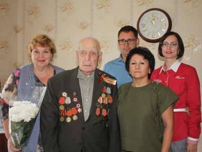 Василия Андреевича Кочеткова торжественно поздравили с юбилеем