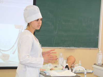 Первый этап конкурса среди медицинских сестёр