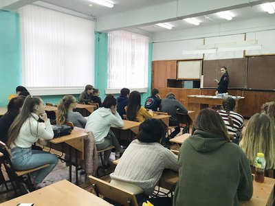 В рамках акции «Призывник» сотрудники отдела МВД встретились с учащимися Выксунского индустриального техникума