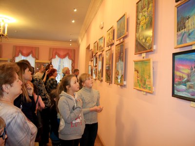 Выставка работ художницы Марины Гордеевой