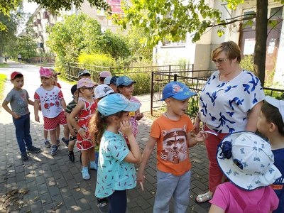 В детском саду «Ромашка» отметили День флага (Выкса, 2019 г.)
