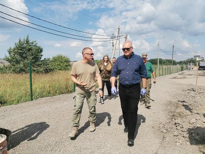 Глава МСУ Владимир Кочетков 28 июля посетил производственную площадку компании «Рубеж В»