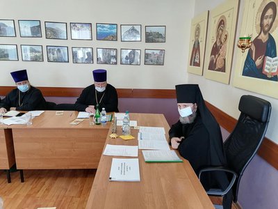 19 февраля в Выксе состоялось первое в новом году собрание благочинных Выксунской епархии (2021 г.)