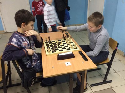Школьный турнир по быстрым шахматам (Выкса, 2017 г.)