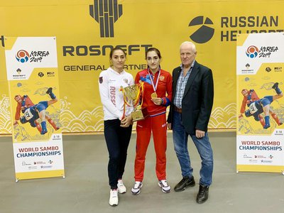 Диана Рябова стала трёхкратной чемпионкой мира