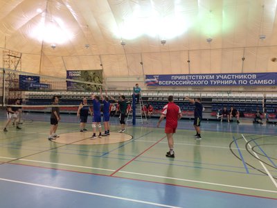Волейбольный турнир в рамках спартакиады трудовых коллективов