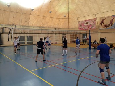 Волейбольный турнир в рамках спартакиады трудовых коллективов