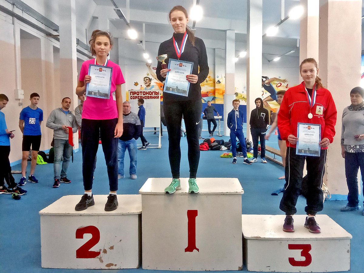 Полина Пантелеева победила во Всероссийских соревнованиях по лёгкой атлетике