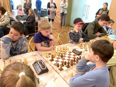 ДК им. Лепсе принимал у себя традиционный открытый личный детский шахматный турнир