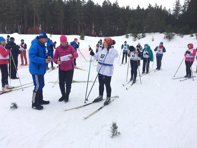 Лыжные гонки в рамках спартакиады трудовых коллективов