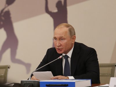 Владимир Путин вчера в Нижнем Новгороде провёл заседание Совета при Президенте по развитию физической культуры и спорта