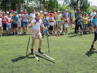 Спортивные соревнования прошли в детском лагере «Ника»