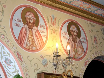 Роспись церкви св. Анны (Выкса, 2017 г.)