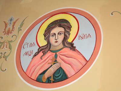 Роспись церкви св. Анны (Выкса, 2017 г.)