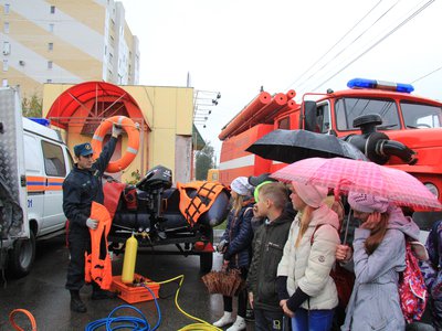 Выставка пожарной и спасательной техники