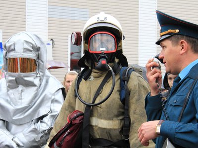 Выставка пожарной и спасательной техники
