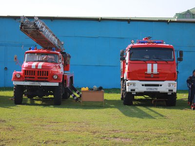 Выставка пожарно-спасательной техники (Выкса, 2017 г.)