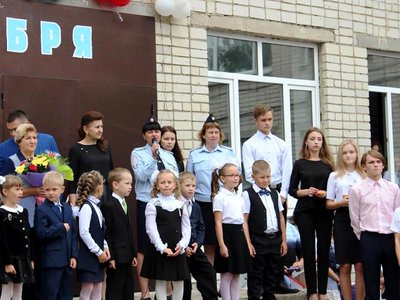 Выксунские полицейские приняли участие в праздновании Дня знаний