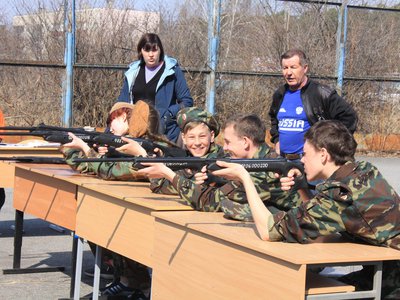 В Выксе проходит военно-спортивная игра «Зарница» (2018 г.)