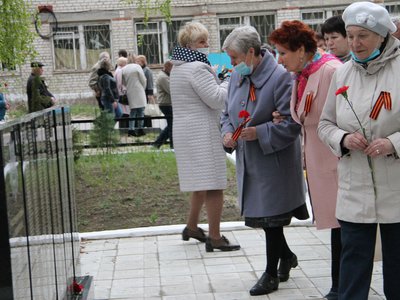 В Шиморском открыли мемориал жителям посёлка – участникам войны