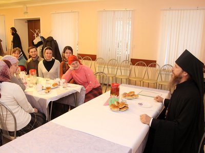 Волонтёры из Сарова в гостях у владыки