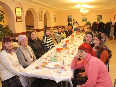 Волонтёры из Сарова в гостях у владыки