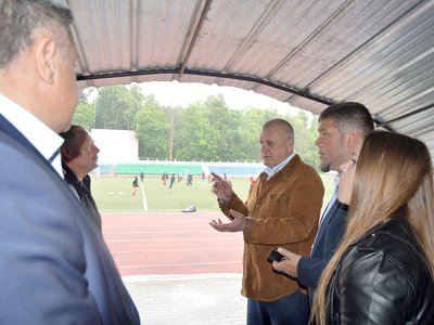 На стадионе «Металлург» будет новое футбольное поле