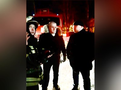 В ночь с 15 на 16 марта в Шиморском произошло возгорание газа